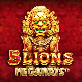 5 Lions Megaways logo by Pragmatic Play Vulkan Spiele Casino