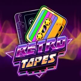 Retro Tapes slot logo by Push Gaming at Vulkan Spiele Casino