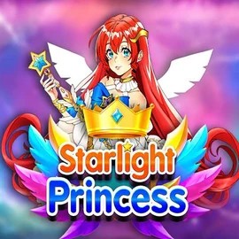 Starlight Princess slot logo by Pragmatic Play at Vulkan Spiele Casino