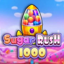Sugar Rush 1000 by Pragmatic Play, showcased at vulkanspielecasino.org – game logo