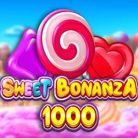 Sweet Bonanza 1000 slot visual from Pragmatic Play available on vulkanspielecasino.org